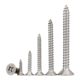 Large package of 304 stainless steel flat head self-tapping screws wood screws extended cross countersunk head self-tapping screws 2M3M4