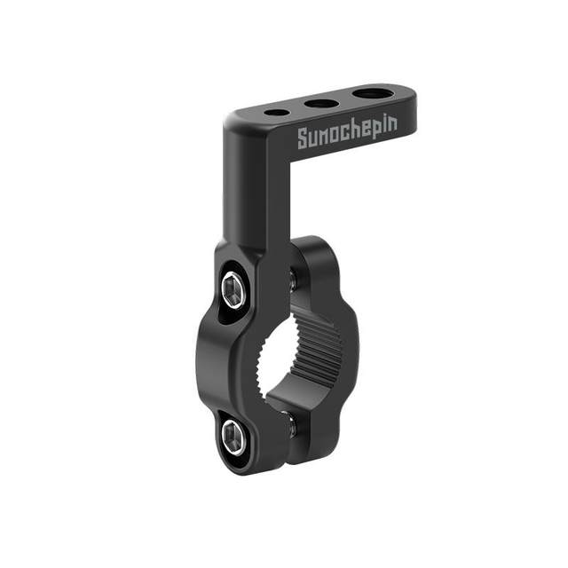 Motorcycle handlebar guardrail multi-functional extension bracket crossbar electric vehicle modified spotlight navigation accessories aluminum alloy