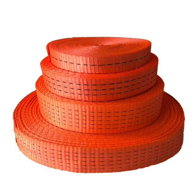 Truck cargo bundle with brake rope tow rope polyester flat belt car ...