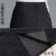 Small fragrance style skirt for women in spring and summer 2025 new high-waist zipper hip skirt mid-length slit straight one-step skirt