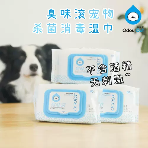 宠物消毒湿巾臭味滚 新人首单立减十元 22年2月 淘宝海外