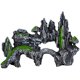 Simulation fake mountain stone home decoration desktop ornaments gardening green plants small ecological bonsai fish tank landscaping ornaments

