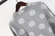 Furted mid-length casual versatile polka dot shirt literary single-breasted polo collar loose shirt