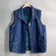 Middle-aged and elderly women's denim vests for spring and autumn, elderly plus fat models, large size waistcoats and vests for mothers, women's outer vests