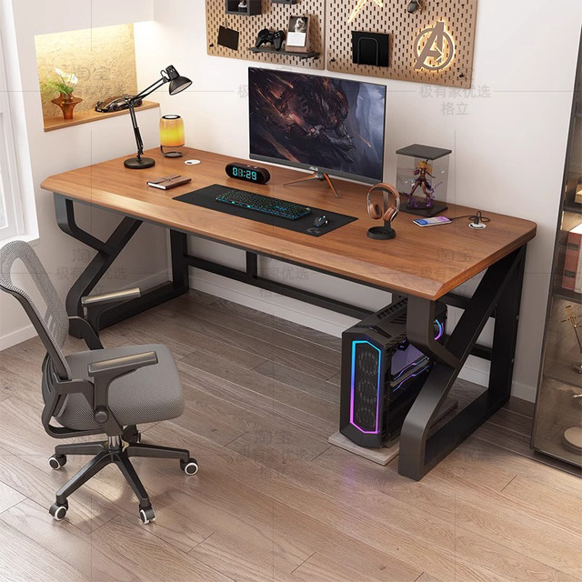Simple computer desk desk table home writing desk e-sports table simple ...