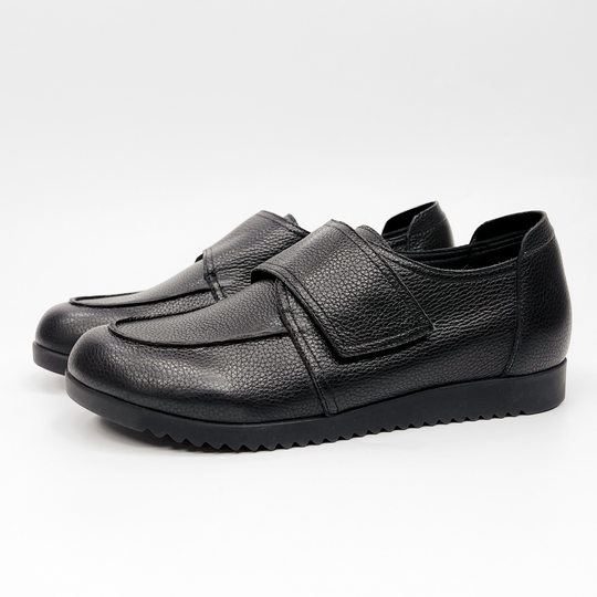 
Cabinet Ya's women's shoes genuine leather Velcro leather shoes flat loafers soft and comfortable single shoes soft surface soft sole loafers
