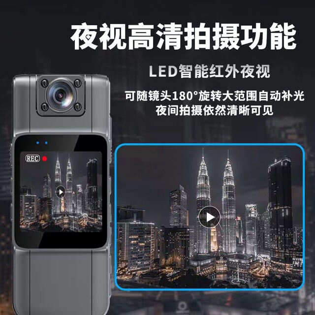 4k high-definition night vision video chest camera sports outdoor cycling digital camera driving recorder wireless photography