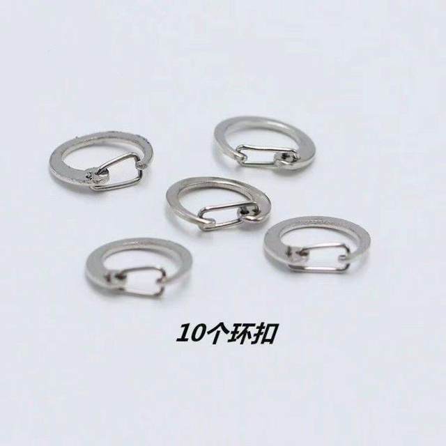 Security security and security duty uniform shoulder buckle silver ring buckle shoulder buckle shoulder stamp button silver ring security uniform special buckle ring