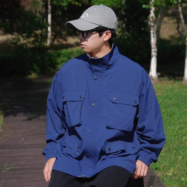 
OBSERVER LAB SSA Multi-Pocket Contrast Color Outdoor Functional Leisure Lightweight Jacket Jacket