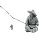 Simulated fisherman small ornaments gardening flowers micro landscape Jiang Taigong decorative ornaments rockery bonsai fisherman ornaments