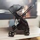 Kelly two-way PS102 new baby hand-stroke vehicle 0-4 years old one-click folding can sit and lay 12 children's baby artifacts
