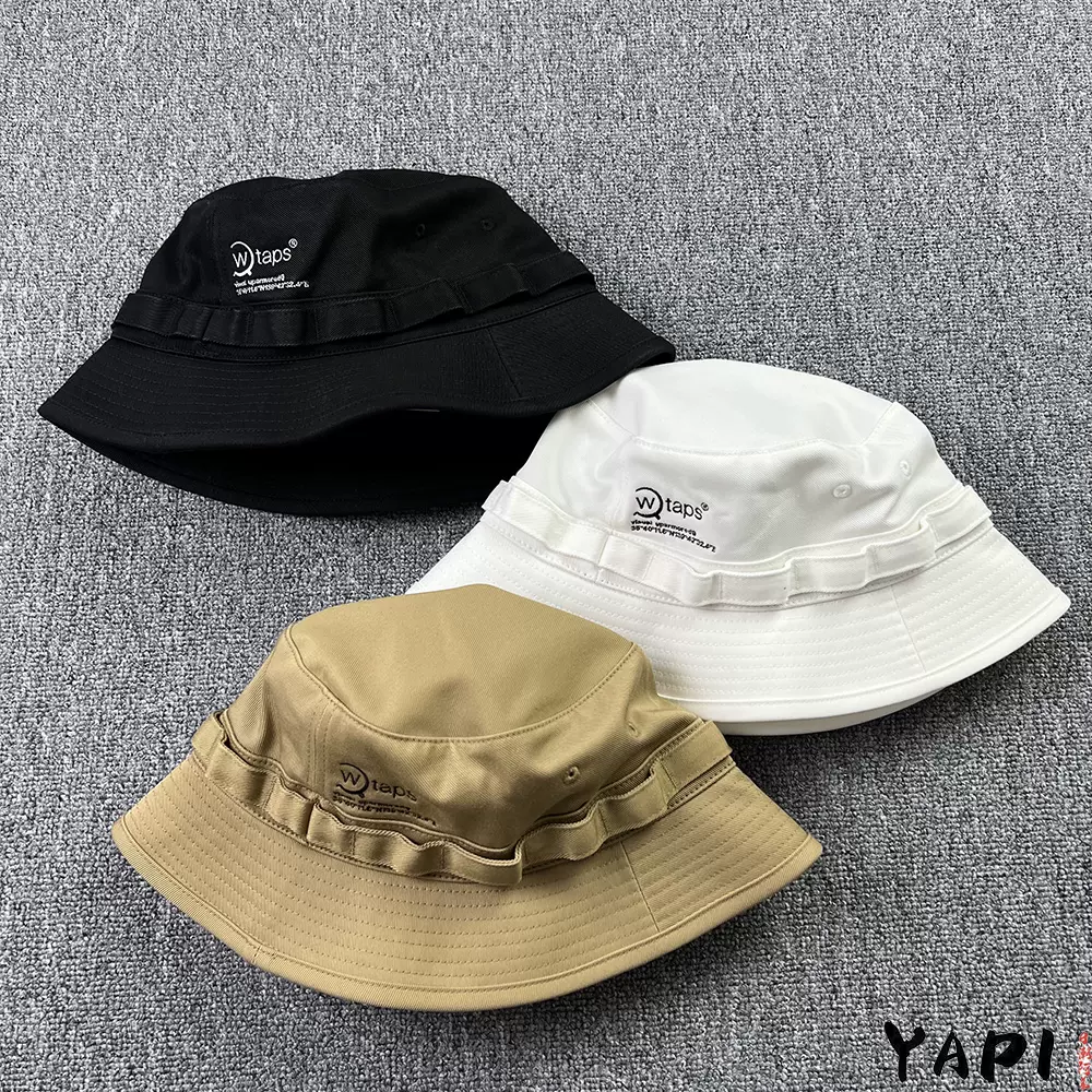 现货WTAPS JUNGLE 02 / HAT / COTTON. TWILL渔夫帽21aw-Taobao