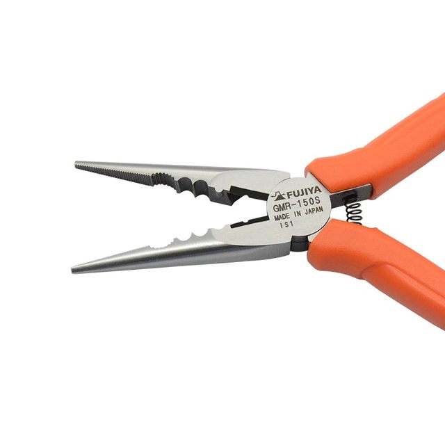 Japan's FUJIYA sharp-nosed pliers 5-inch multi-functional gardening and flower art sharp-nosed orchid wire shape pliers