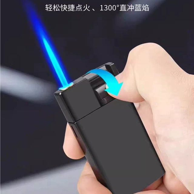 50 high-end metal direct impact windproof lighters new products for business one-time customization for engraving advertising wholesale