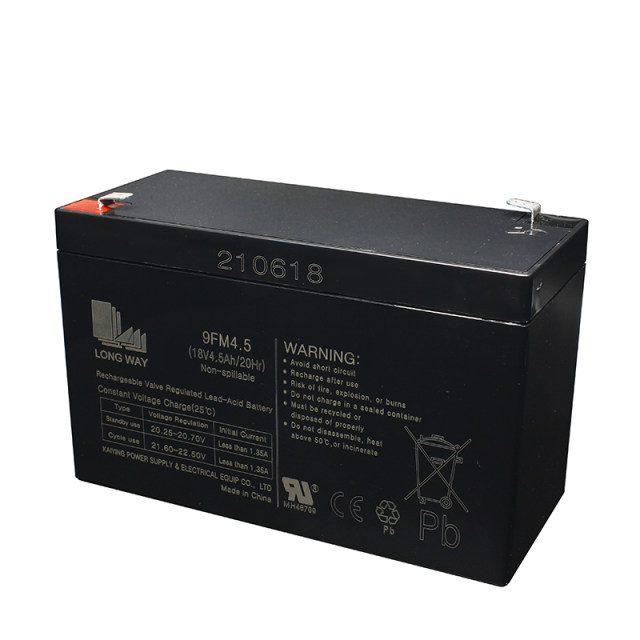 Longway Longwei 18V4.45A Music Audio 9FM4.5AH lead -acid battery Outdoor square dance battery
