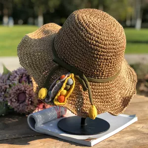 编织钩花帽子 新人首单立减十元 22年6月 淘宝海外