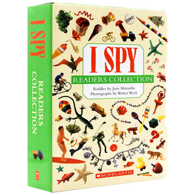 Children's English original picture book I Spy Reader Collection Vision ...