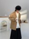 Special offer Korean new short wool coat 529 collarless casual commuter women's wool coat
