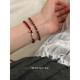 suzyacc kr red agate small fish bracelet national style versatile niche high-end jewelry for holiday gifts