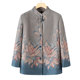 Clothes for the elderly, grandma's autumn coat, middle-aged and elderly women's clothing, 70-year-old lady's spring and autumn cashmere woolen mother's suit