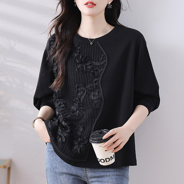 Review for Embroidered black t-shirts YV2306