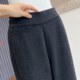 Middle-aged and elderly women's spring and autumn straight trousers new mother's clothing autumn and winter wide-leg versatile casual drooping pants