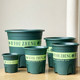 Plastic flower pots for household thickened durable resin orchid green ivy rose outdoor courtyard balcony second generation root control gallon