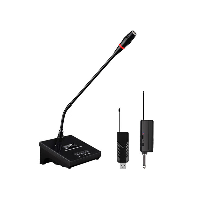 Wireless goose neck microphone USB computer table conference speech ...