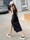 
Women's 2025 Spring and Autumn New High Waist A-line Mid-Length High Street Hip Skirt