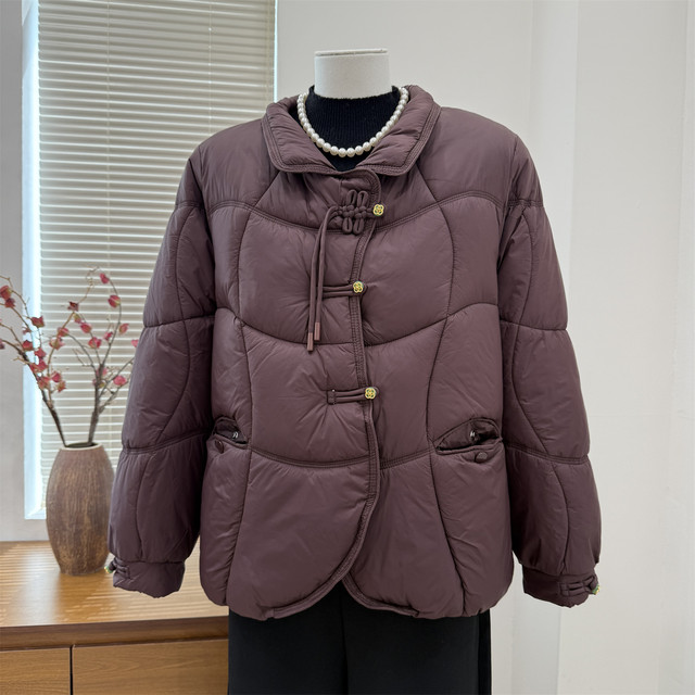 Mother's winter clothing thickened cotton coat women's 2025 new winter coat fashionable foreign style short cotton jacket for middle-aged and elderly people