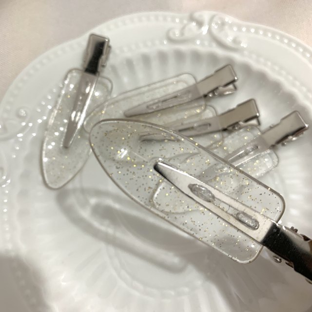 Creamy Hairpin Accessories Twist Sticks Strikeless Duck Bite Clip Diy Homemade Handmade Materials Children's Handmade Clips