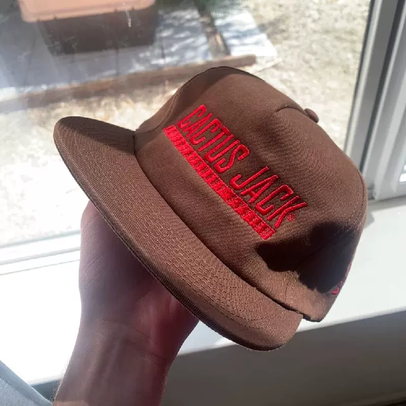 Travis Scott Cactus Jack Game Hat 刺绣logo嘻哈运动棒球帽子-Taobao