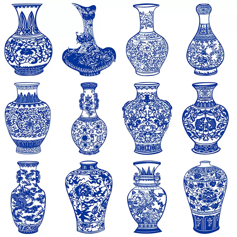 中国 花瓶 - 美術品