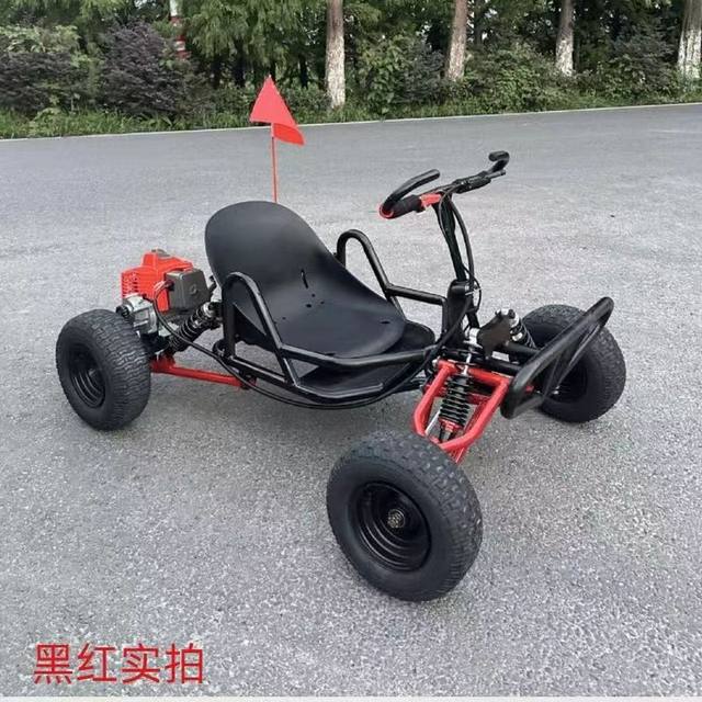 All-terrain kart fuel version adult off-road mountain drift two-rush beach kids electric mini kart