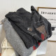 Korean version of retro old gray cartoon printed round neck long-sleeved T-shirt for women loose lazy inner bottom shirt autumn and winter