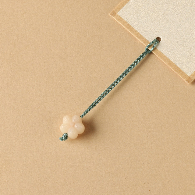 Ancient style bodhi root small beads tassel bookmark pendant fan hanging accessories handmade DIY ancient style gift hanger rope