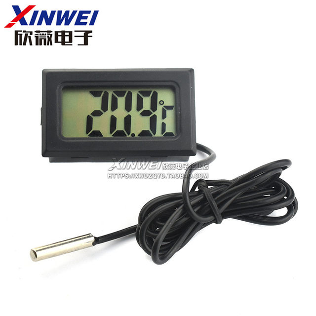 Electronic thermometer digital thermometer digital thermometer water temperature meter thermometer waterproof probe thermometer