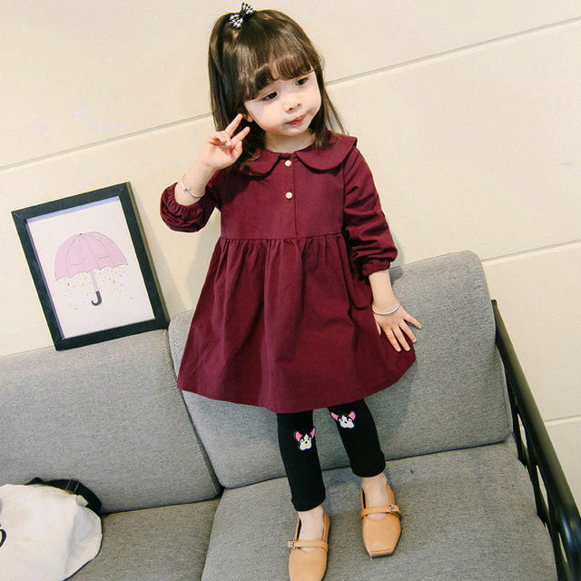 Girls' Dress 2025 New Korean Style Fashion Spring Clothes