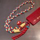 Mobile phone lanyard long cross-body can be carried on the shoulder with thick straps for children outdoor travel adjustable hanging neck chain small bee shell strong