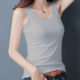 Pure cotton vest female in the spring and autumn in the morning running exercise bottoming shirt slimming, thin yoga anti -light sexy top girl
