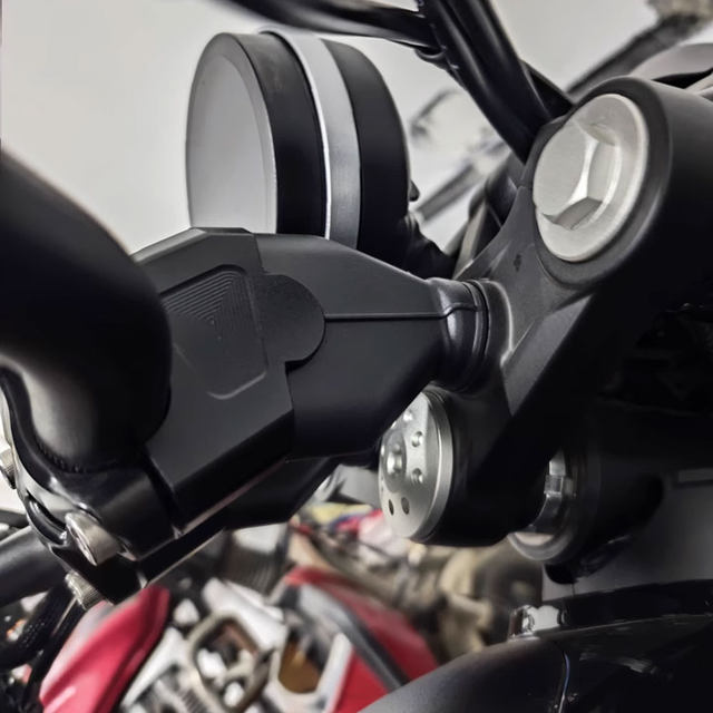 Suitable for Zongshen Punk CVT190 modified faucet raised handlebar heightened base handlebar heightening code accessories