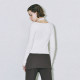 UR domestic purchasing agency 2024 autumn women's fashion fake two-piece halter neck slim soft waxy sweater UYV940022