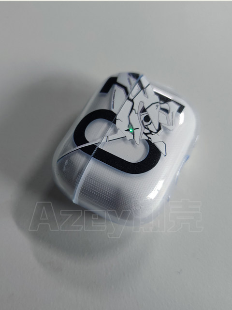 azeyao studio anime eva Evangelion No. 1 machine-to-light suitable for Apple Airpods2pro3 generation soft shell protective cover AirPods4 headphone cover Pro2 fourth and fifth generations transparent