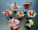 DIY hand-made beaded materials package blueberry/ice cream/dessert/fruit cup with tutorial crystal/imported rice beads