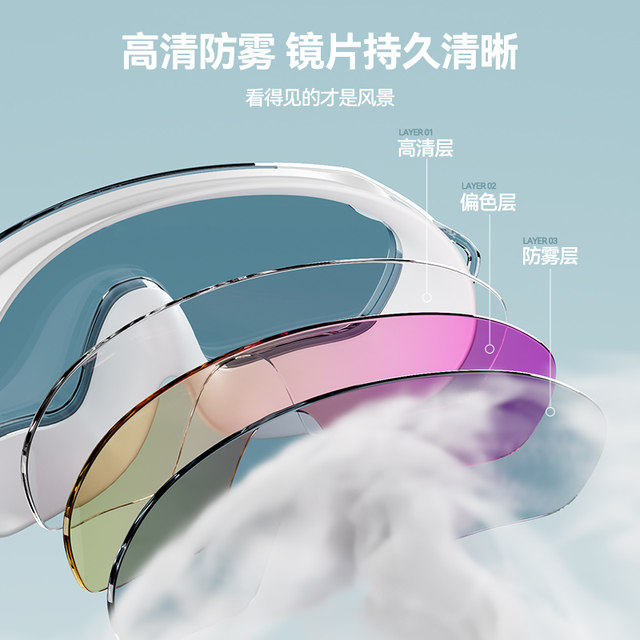 Li Ning swimming goggles HD anti-fog waterproof ladies large frame myopia with degree men's swimming cap set equipment swimming adult