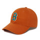 Korean MLB hat brown B logo embroidered letter soft top peaked cap casual star same style baseball cap new CP66