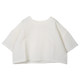Foreign trade list, loose large size, round neck solid color pullover T-shirt for fat mm, short style, versatile, casual, short-sleeved, simple for age