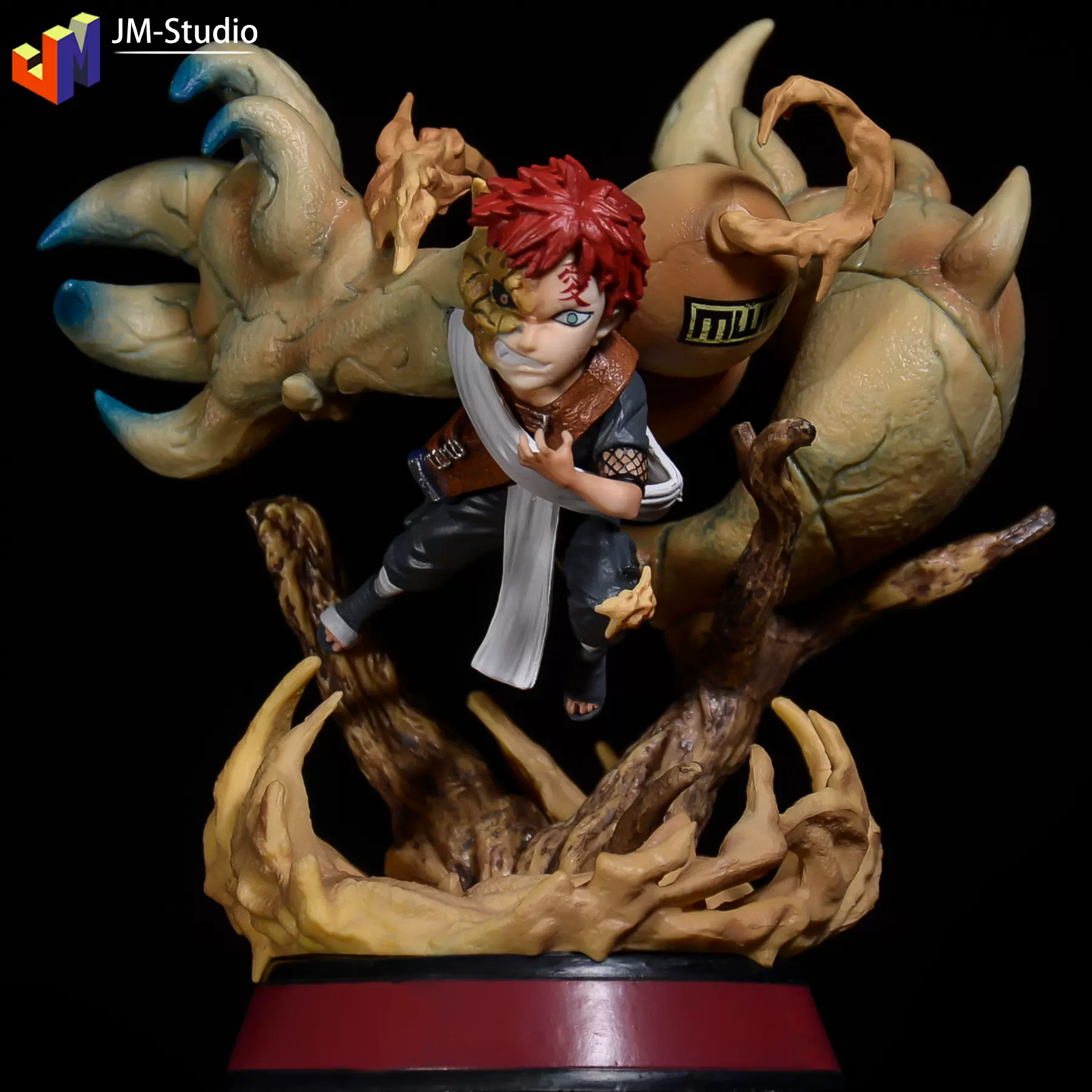 火影忍者gk 我愛羅g5 場景版一尾守鶴模型模型擺件雕像