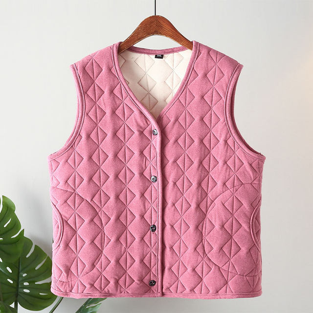 New style vest for the elderly, spring and autumn outer wear, middle-aged and elderly women plus size plus size special body vest for mothers