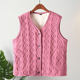 New style vest for the elderly, spring and autumn outer wear, middle-aged and elderly women plus size plus size special body vest for mothers